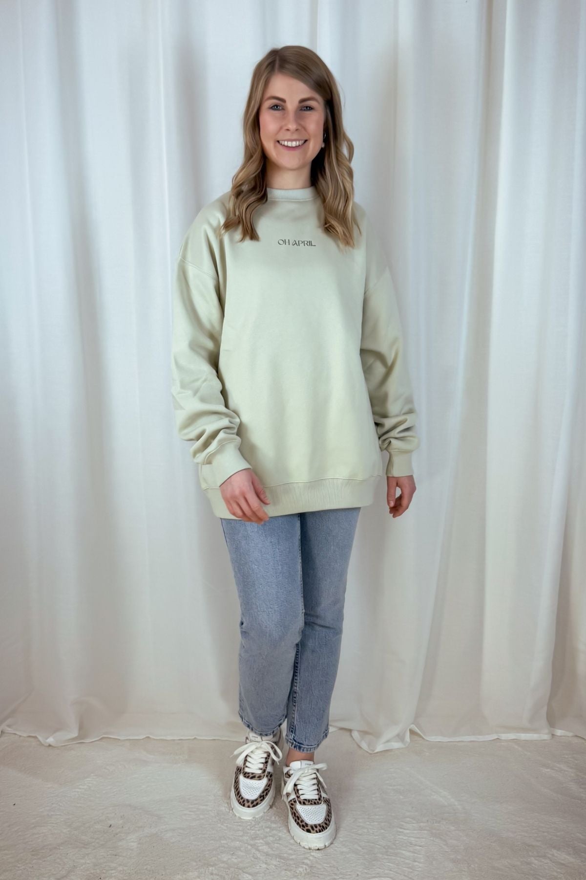 Sweater Positive - grün