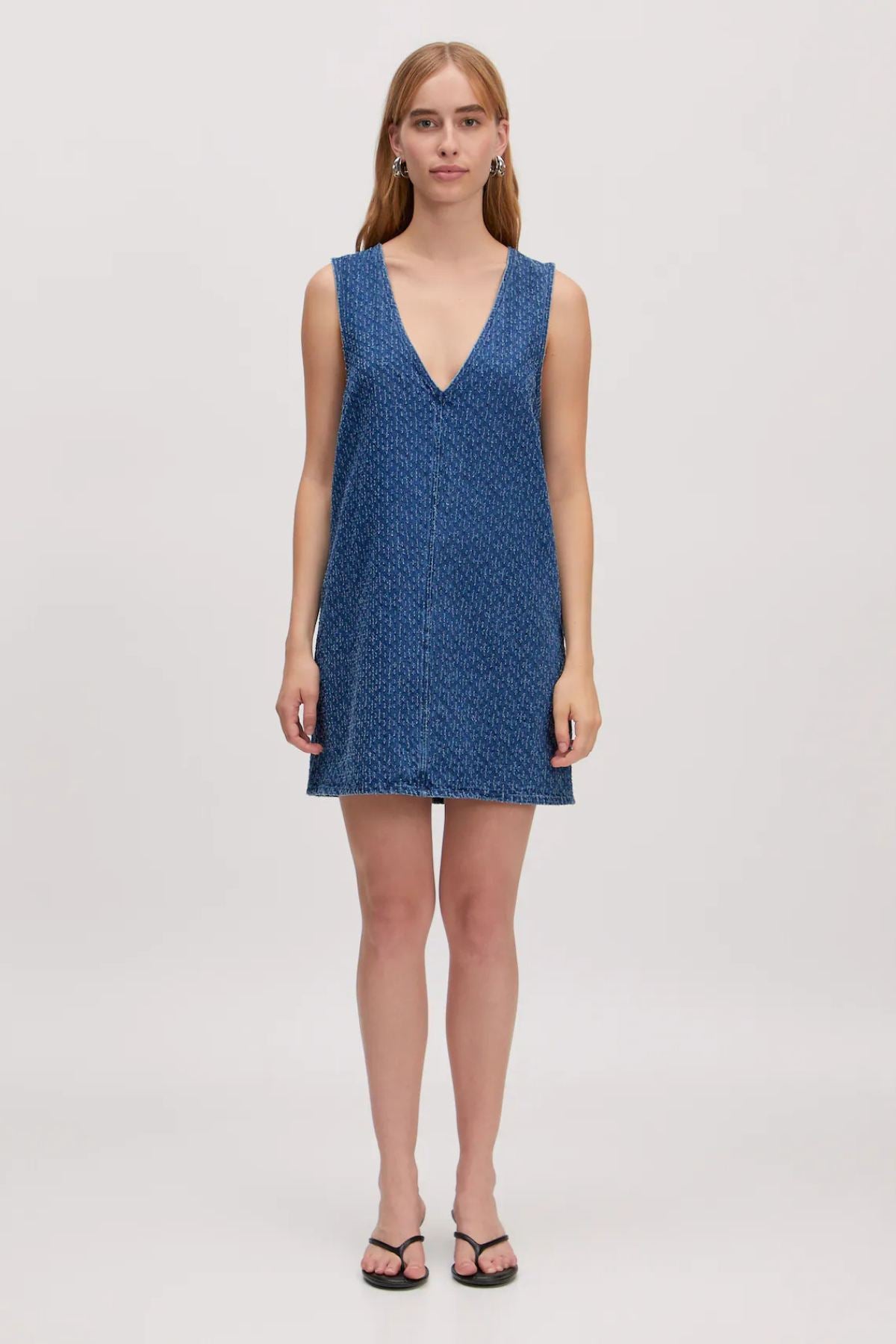 Kleid Xristina - Denim Tweed