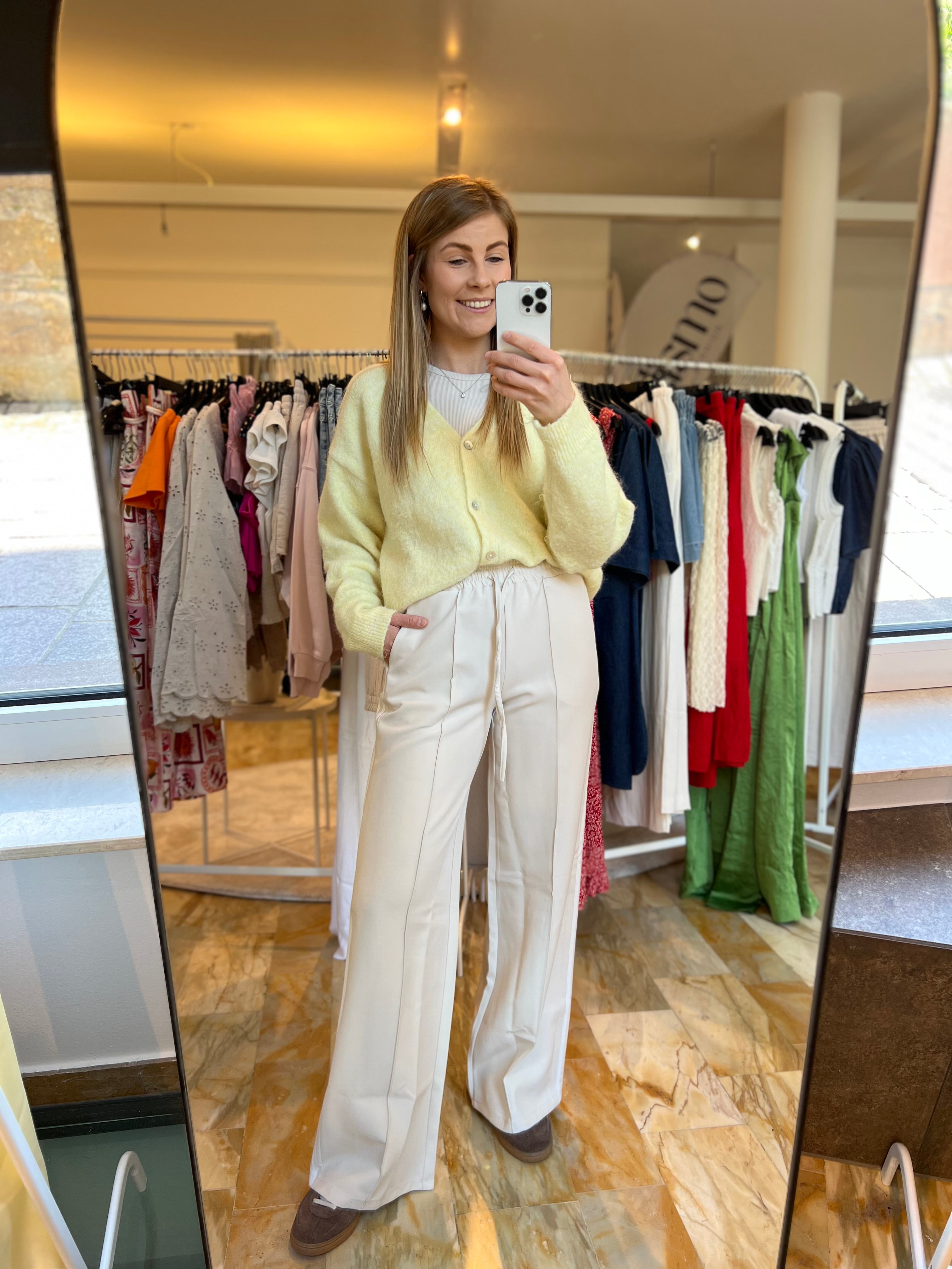 Jogger Trackpants Fire - creme