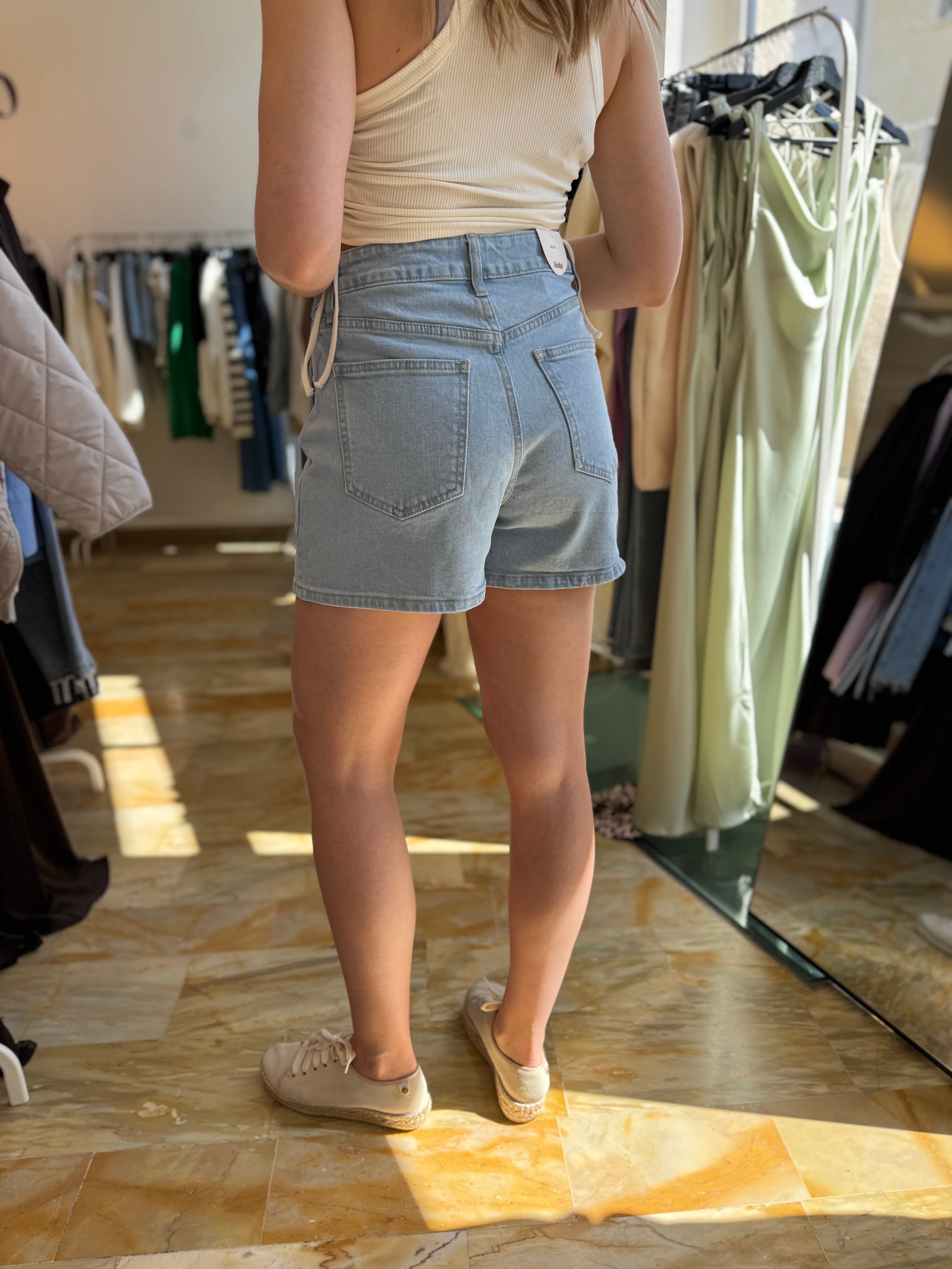 Denim Skort Minie - hellblau