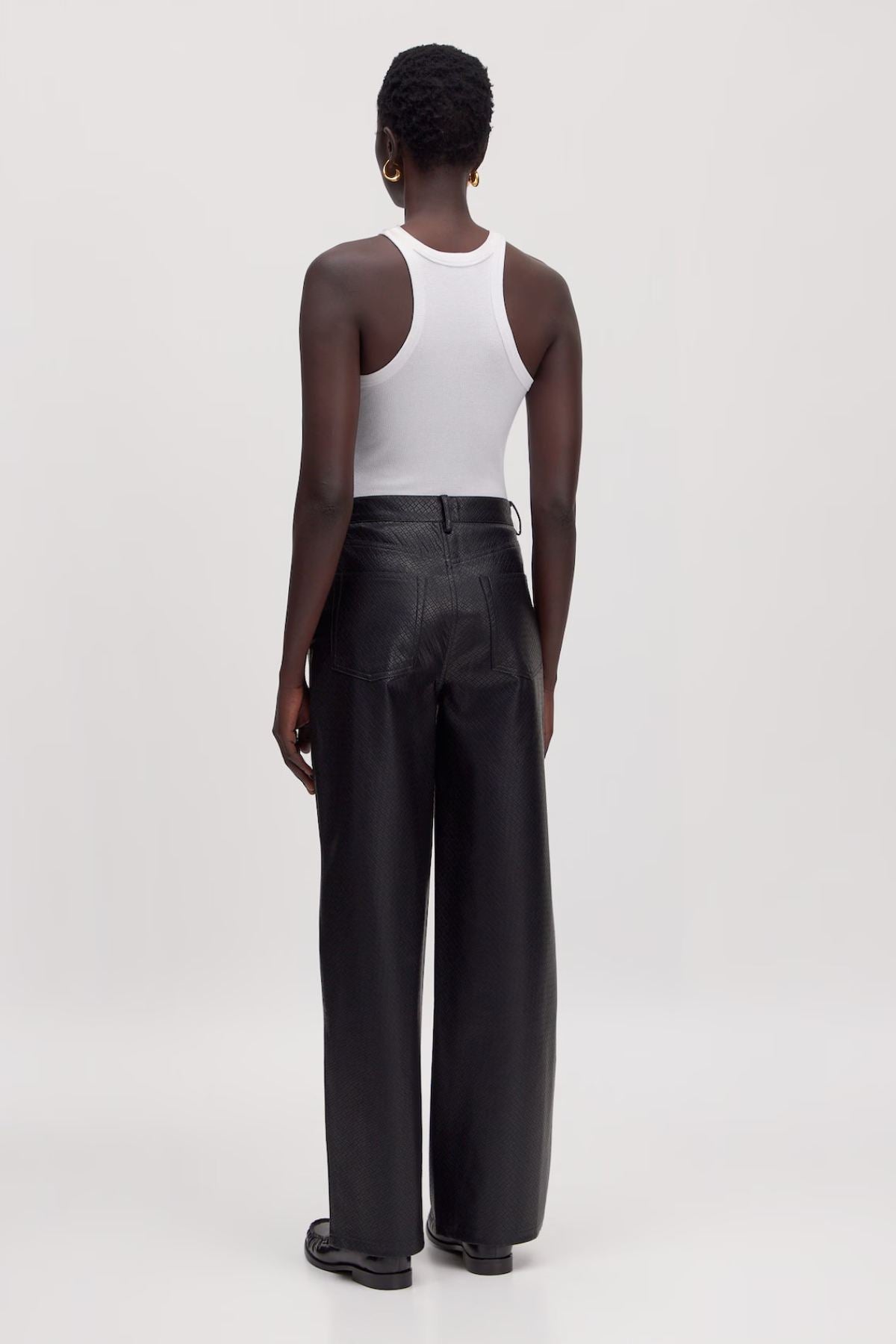 Lederhose Celina - schwarz