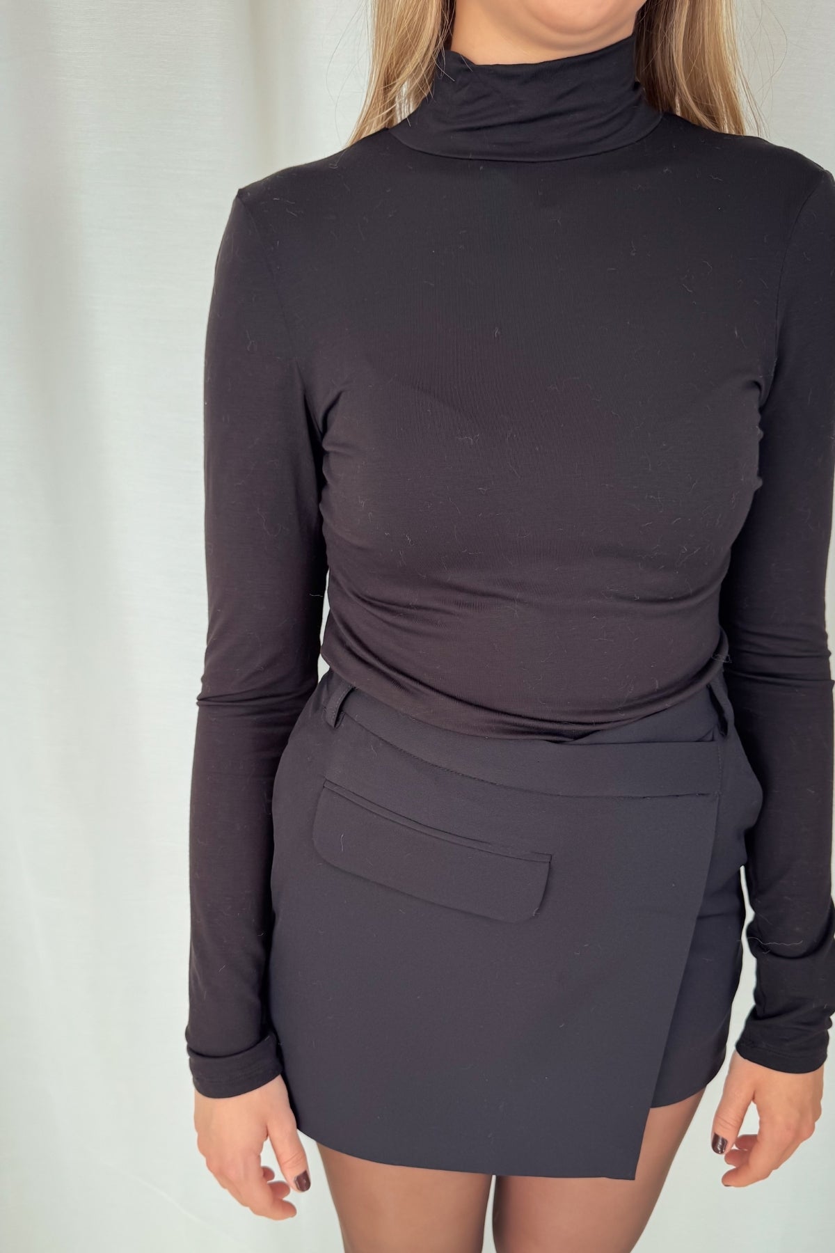 Longsleeve Cassandra mit Rollkragen