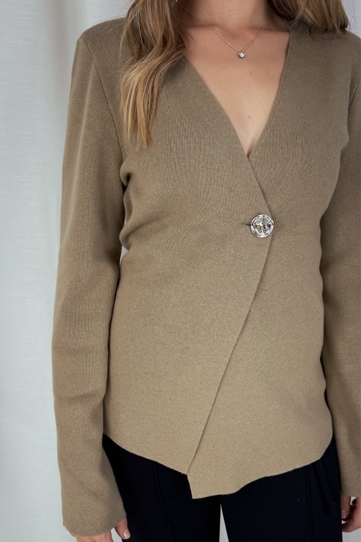 Strickjacke Idabella - beige