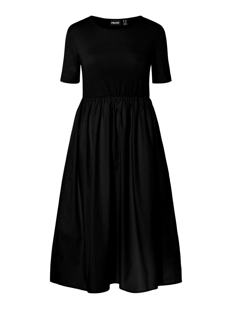 Midikleid Tonya - schwarz