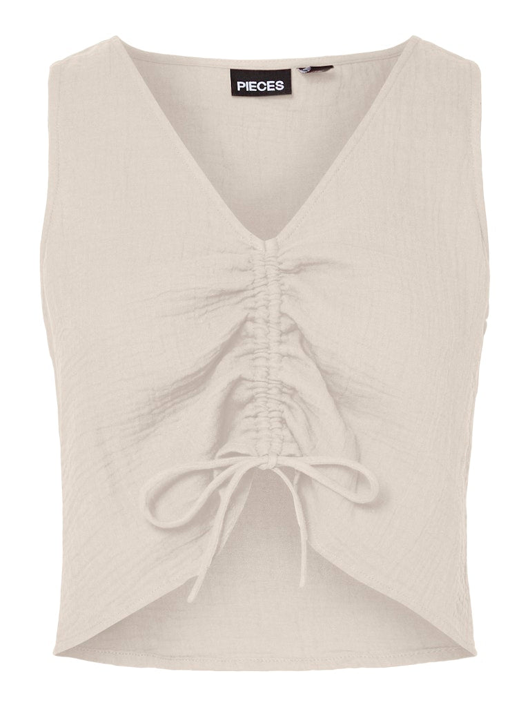 Musselin Cropped Top Sastina - verschiedene Farben