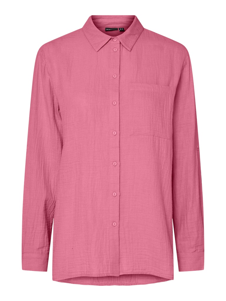 Musselinhemd Sastina - pink/beige