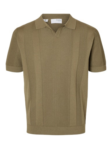 Strickpolo Channing - Grün
