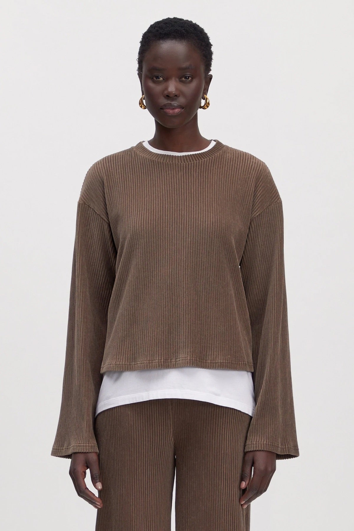 Longsleeve Kassandra - braun