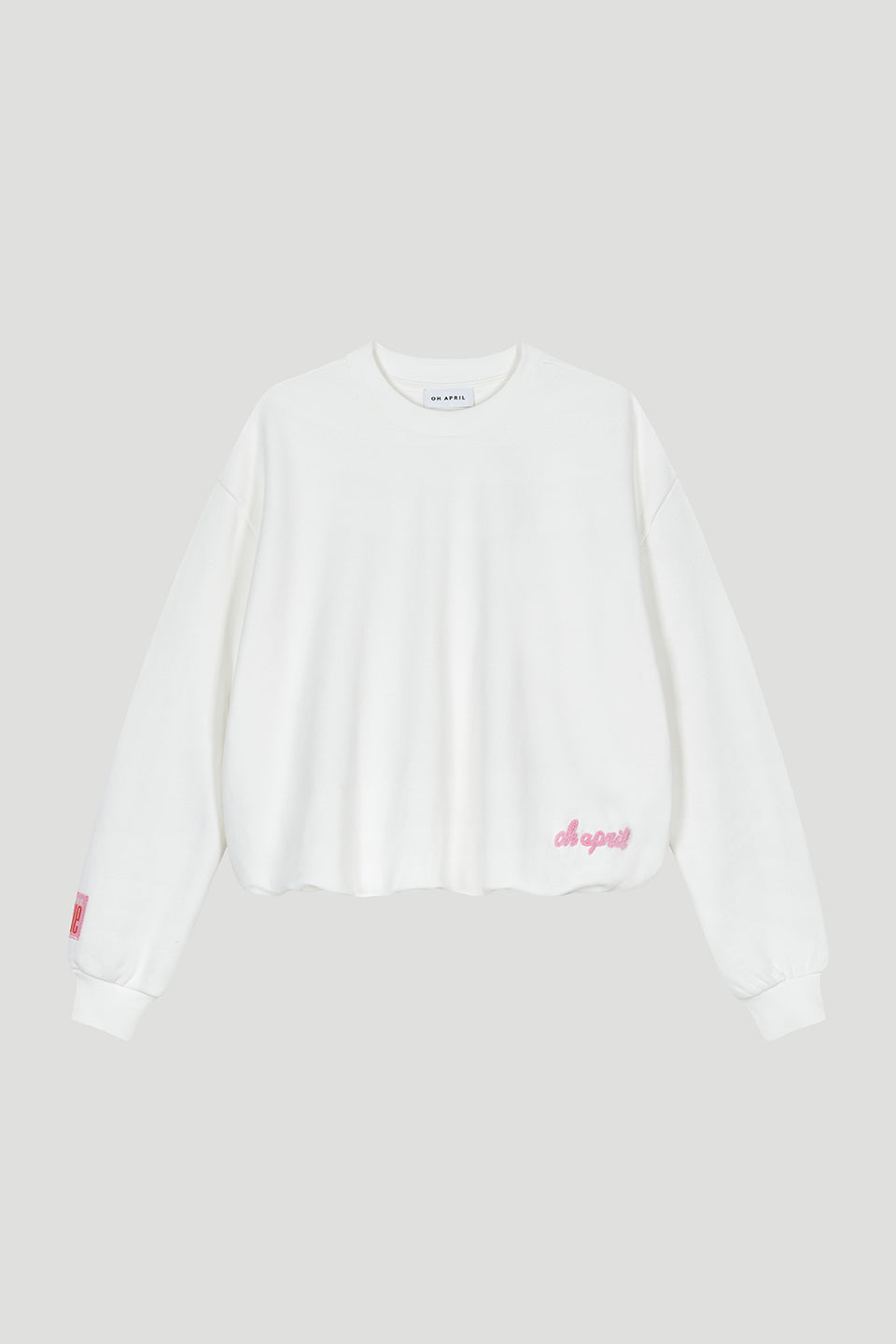 Ballon Sweater Zuri - weiß