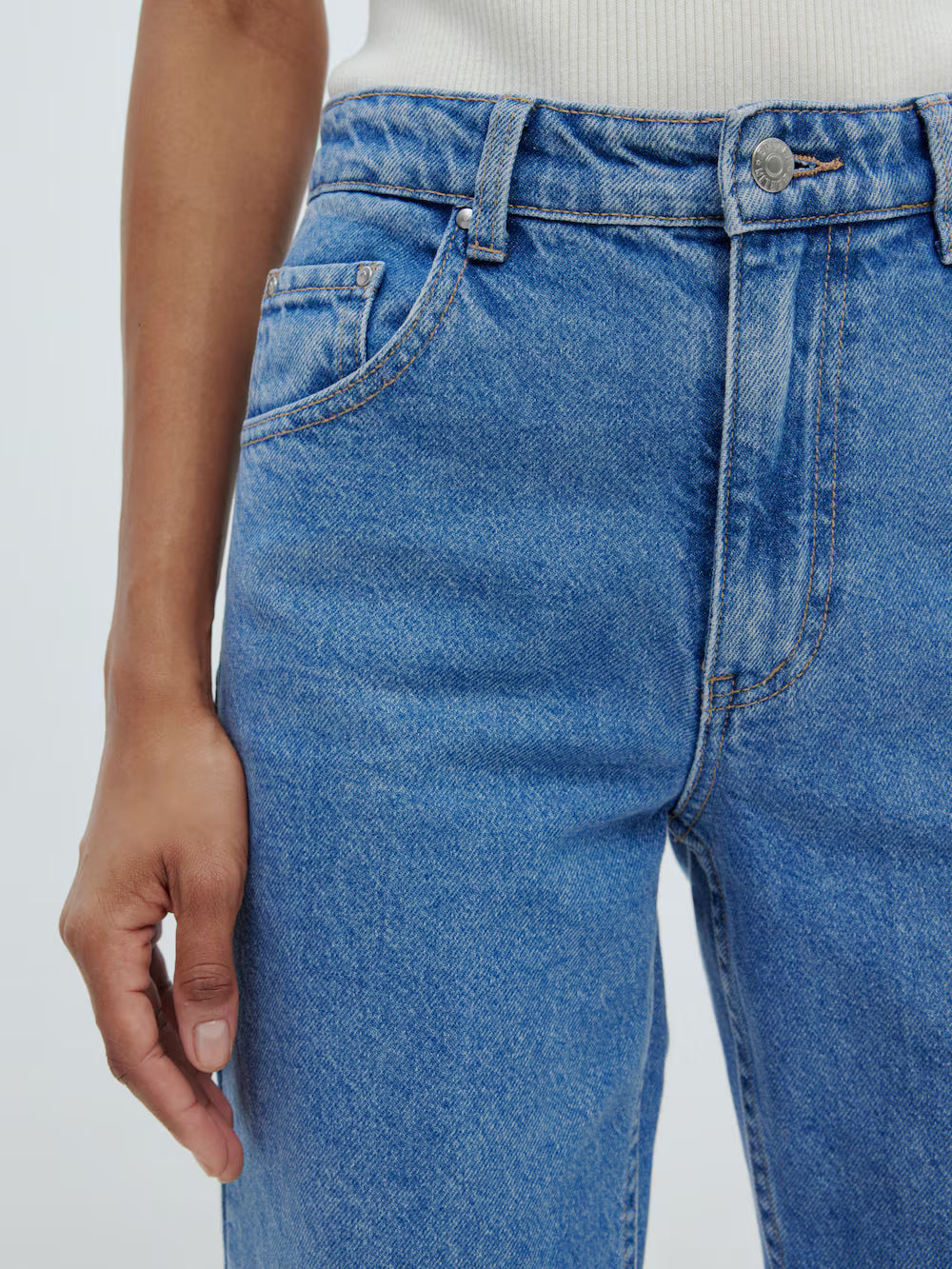 Jeans Rowan - straight - blau