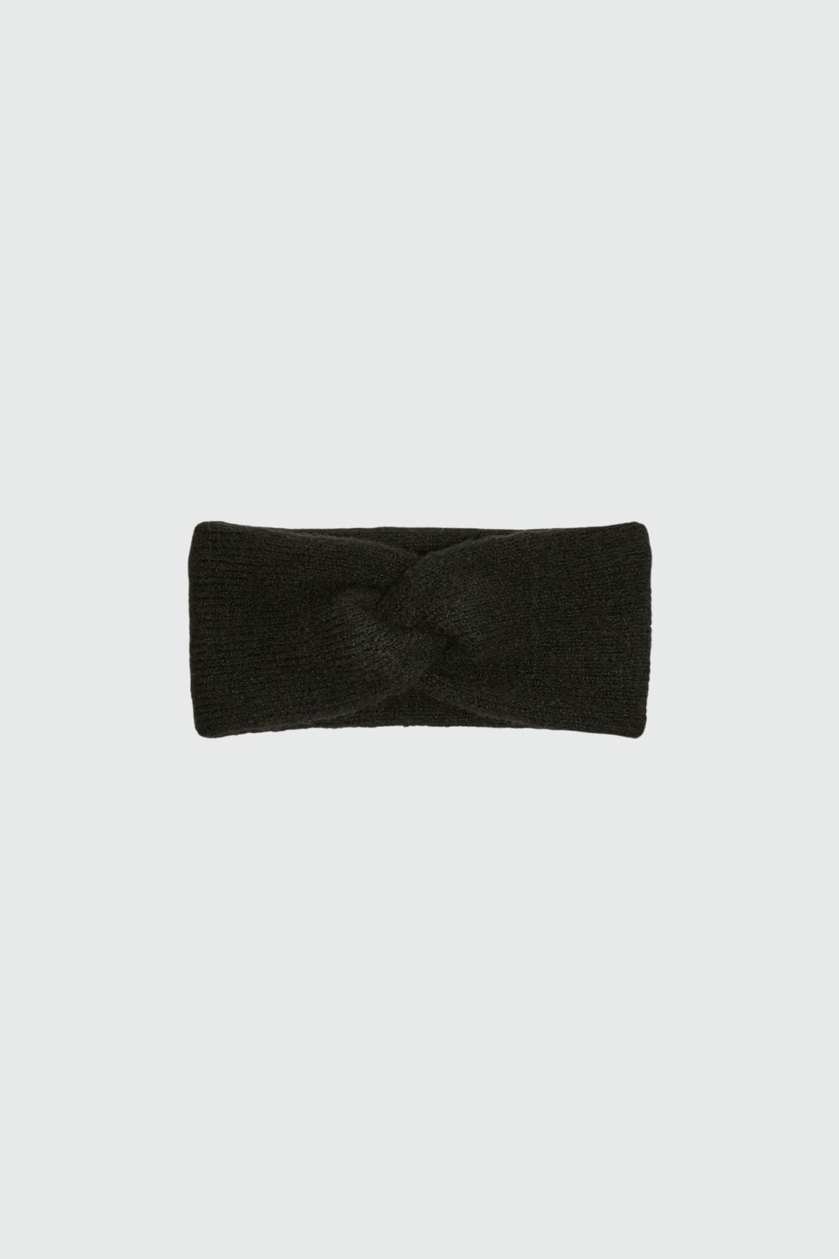 Stirnband mit Knoten - schwarz