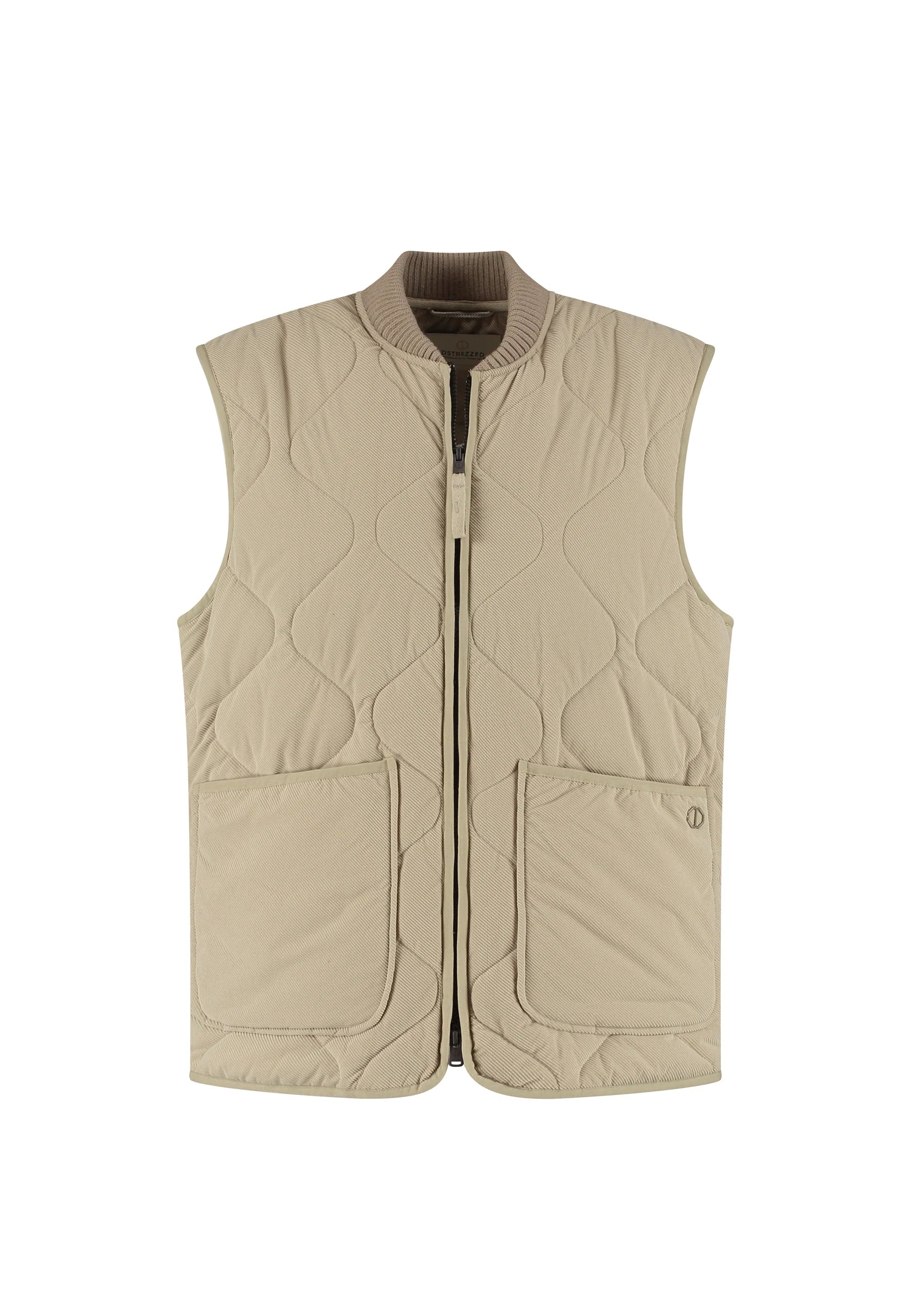 Steppweste Ives beige