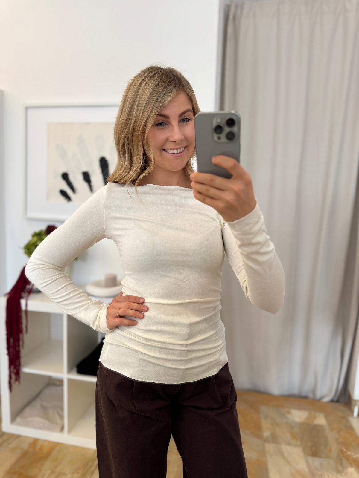 Longsleeve - cream