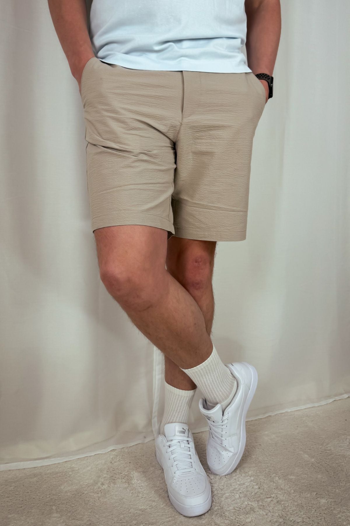 Seersucker Shorts Karl