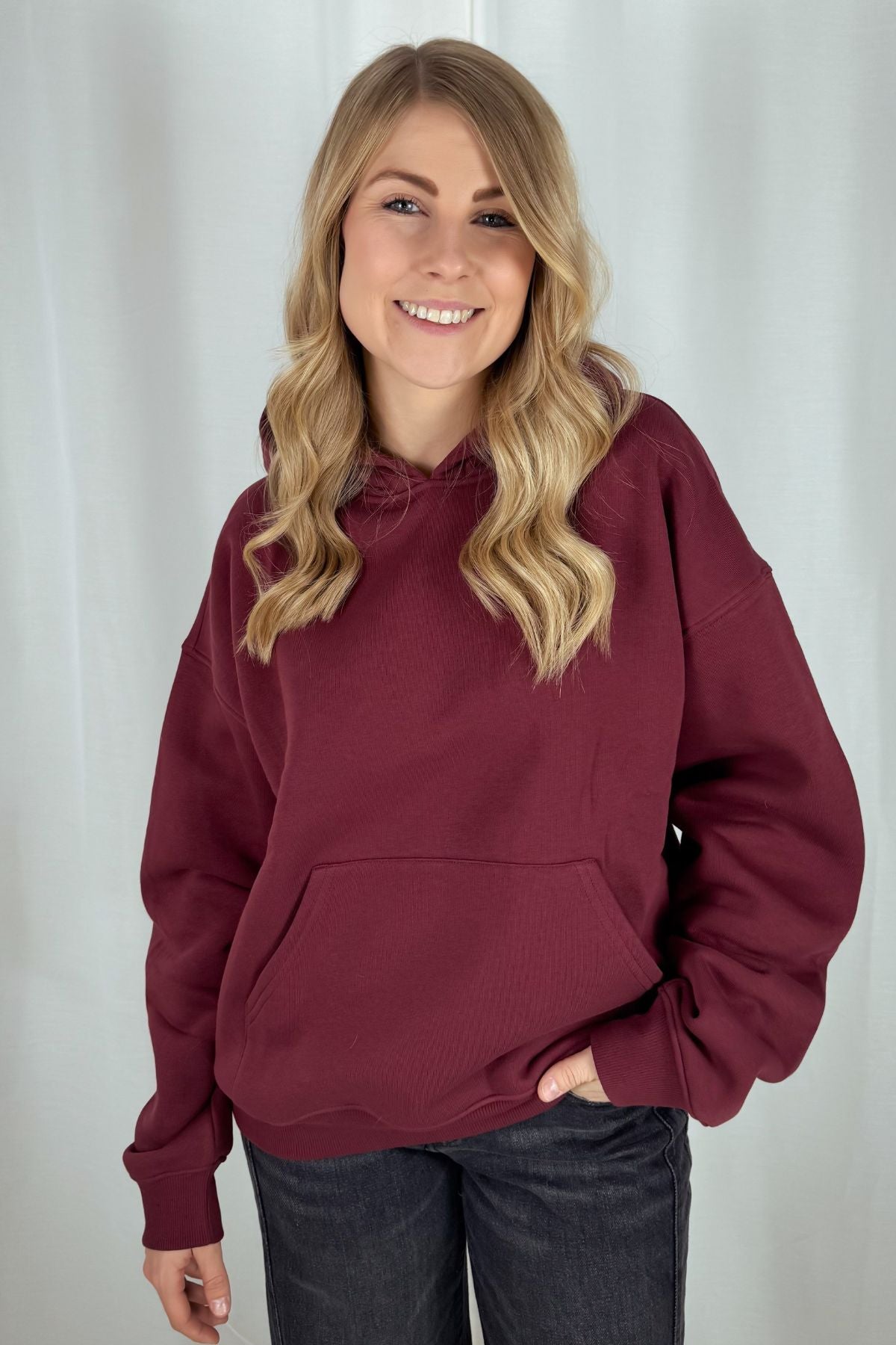Hoodie - Burgunder