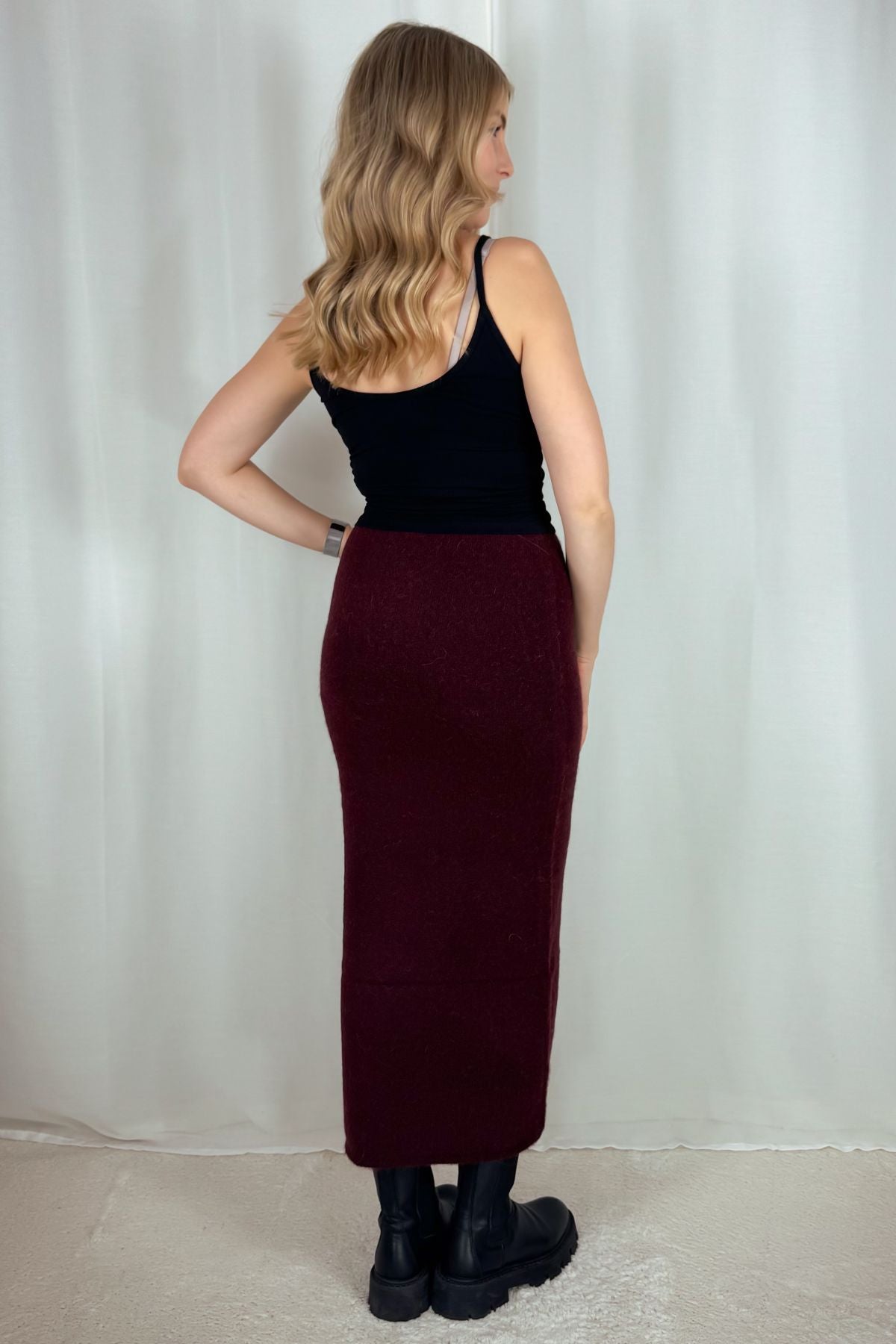 Strickrock - Burgunder