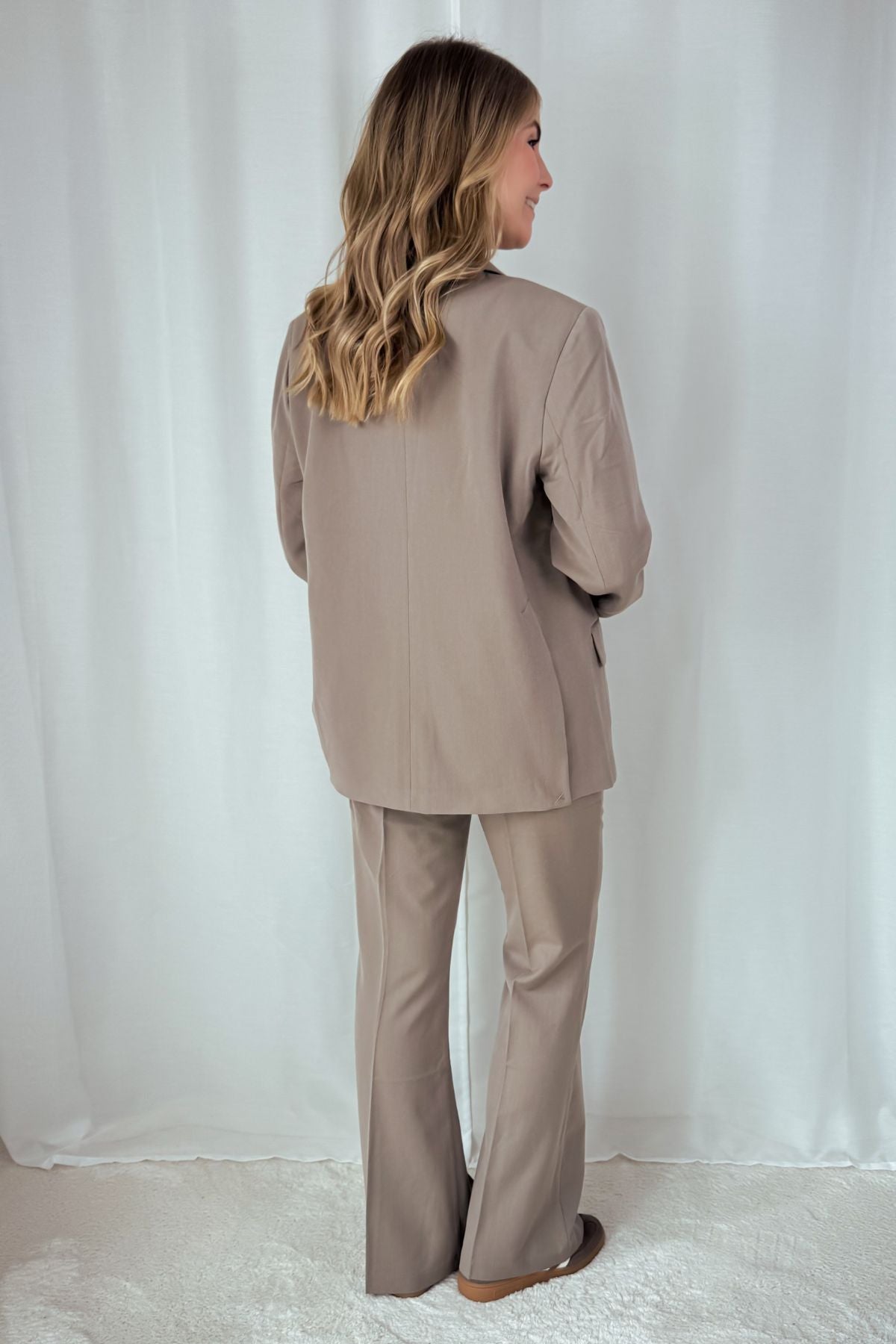Blazer - Relaxed Fit - taupe