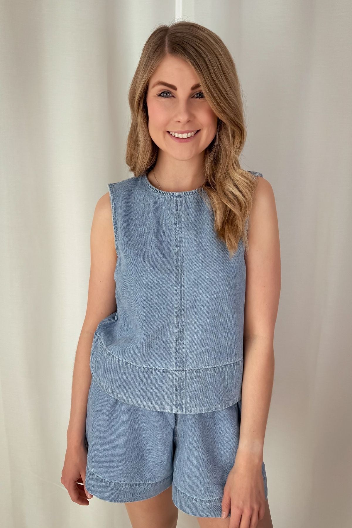 Jeansshorts Flora - hellblau
