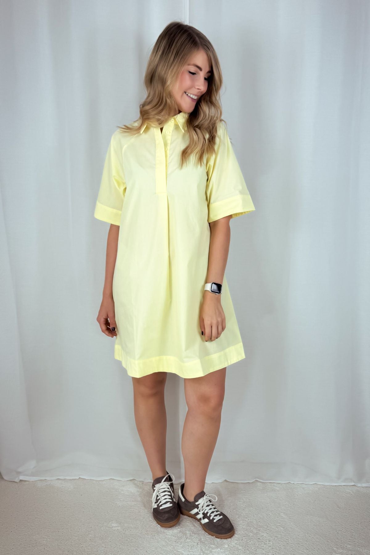 T-Shirtkleid Tonja - gelb