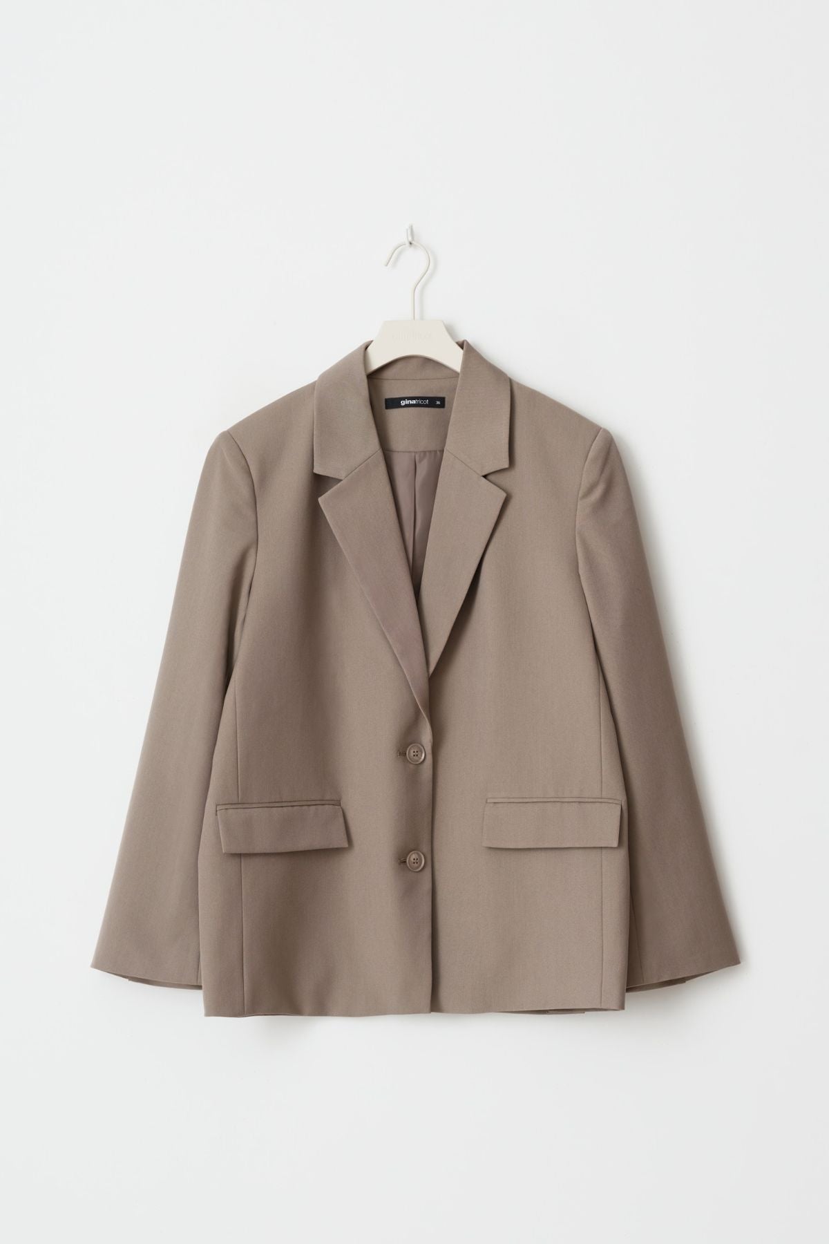 Blazer - Relaxed Fit - taupe