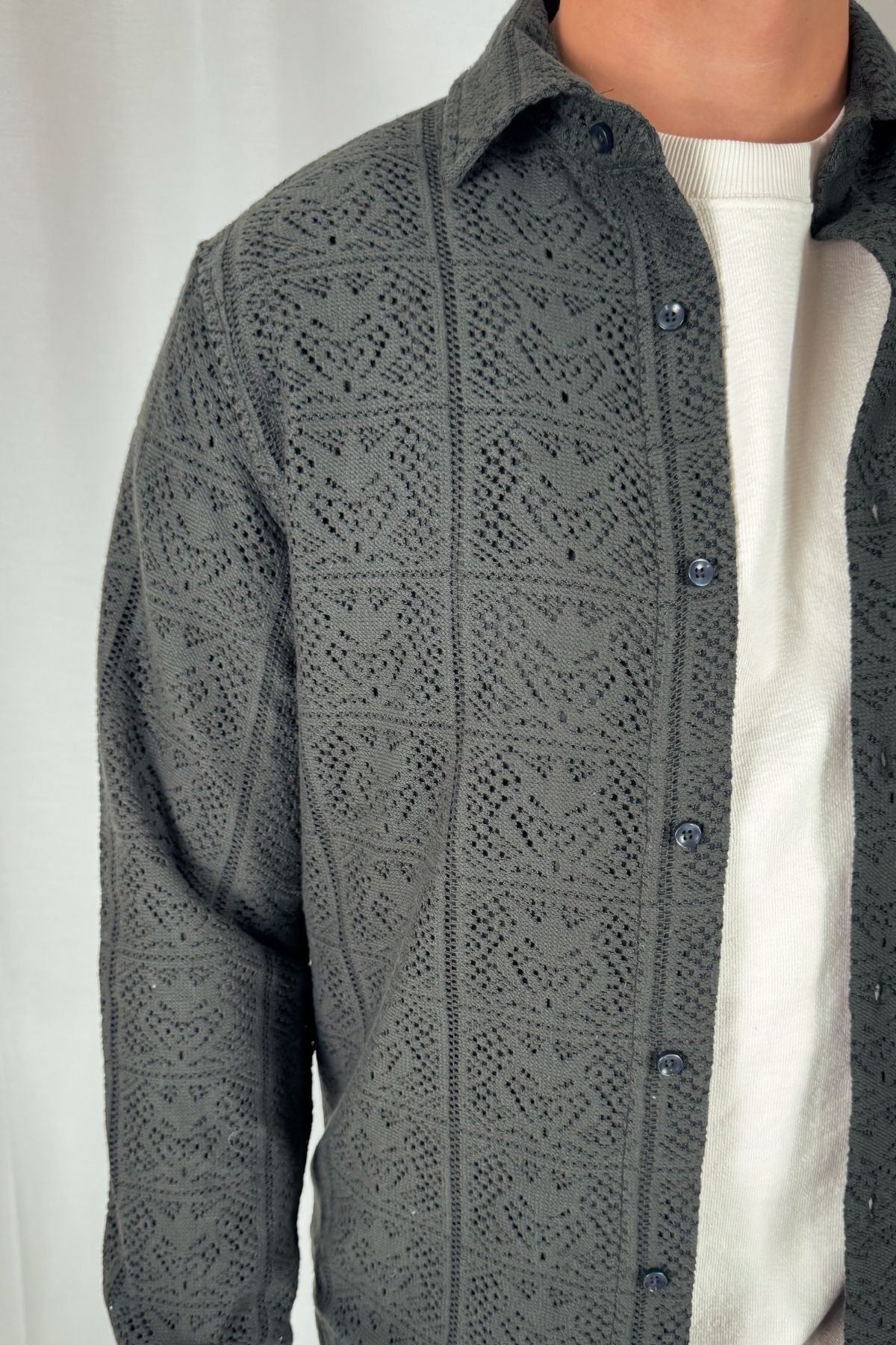 Delan Shirt - dunkelgrün