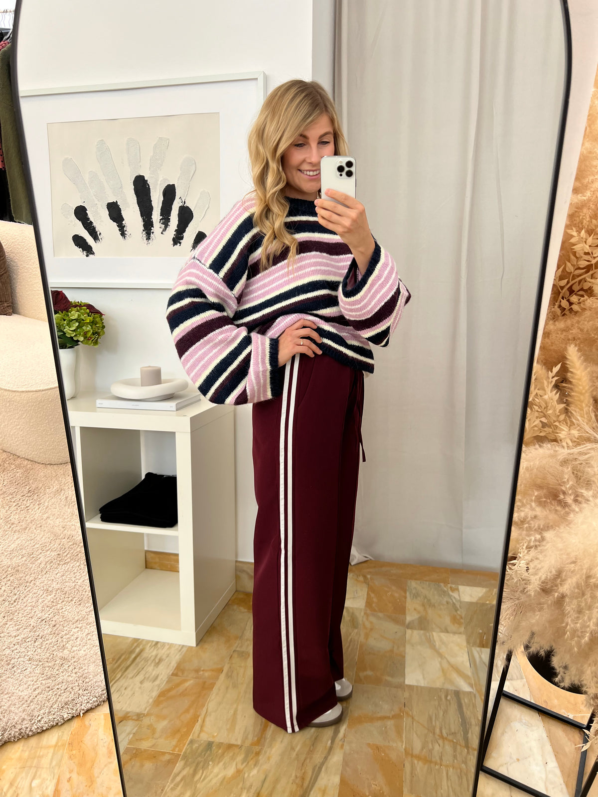 Jogger Trackpants Fire - burgunder