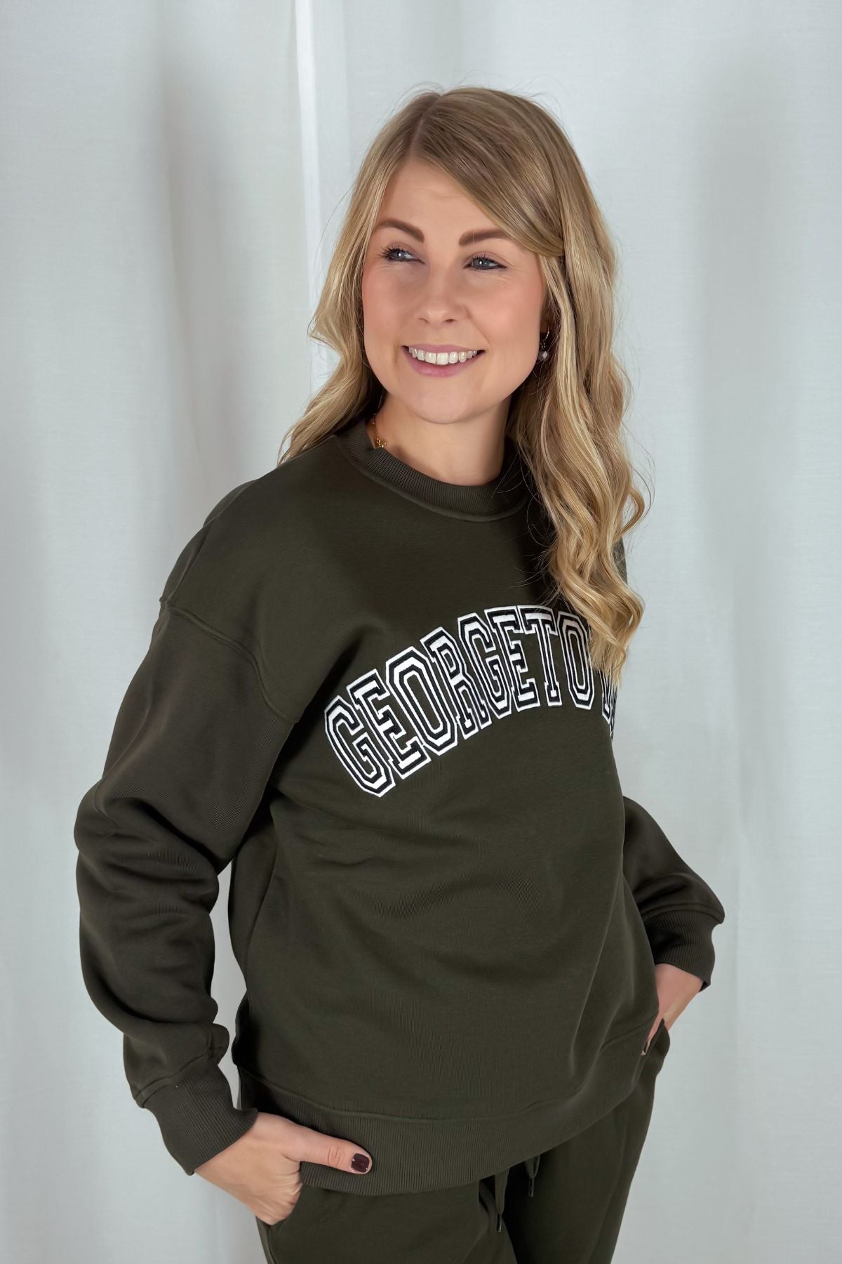 Sweater Georgetown - grün