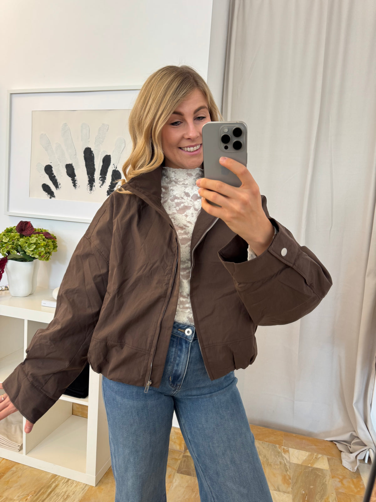 Windbreaker - braun