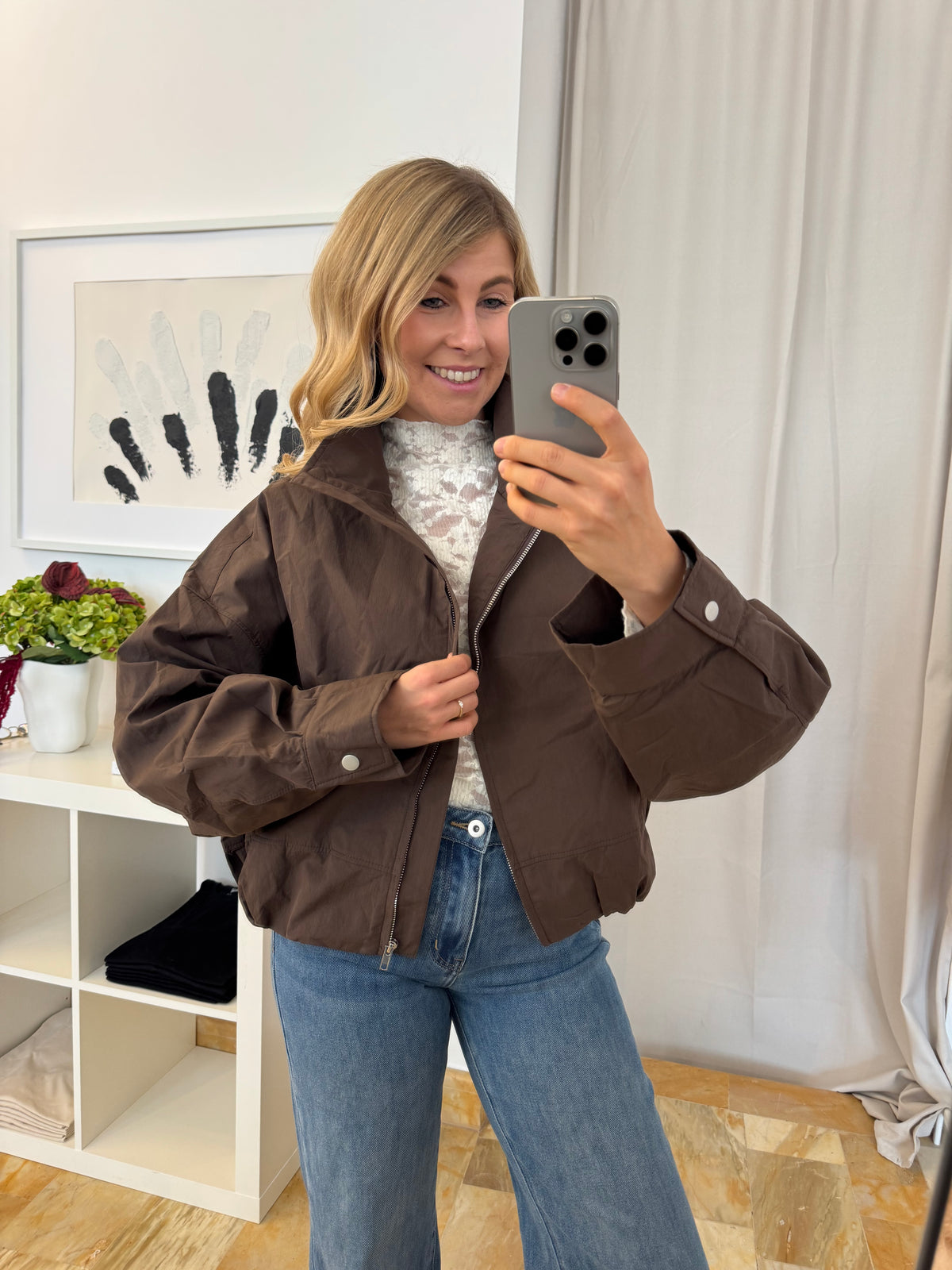 Windbreaker - braun