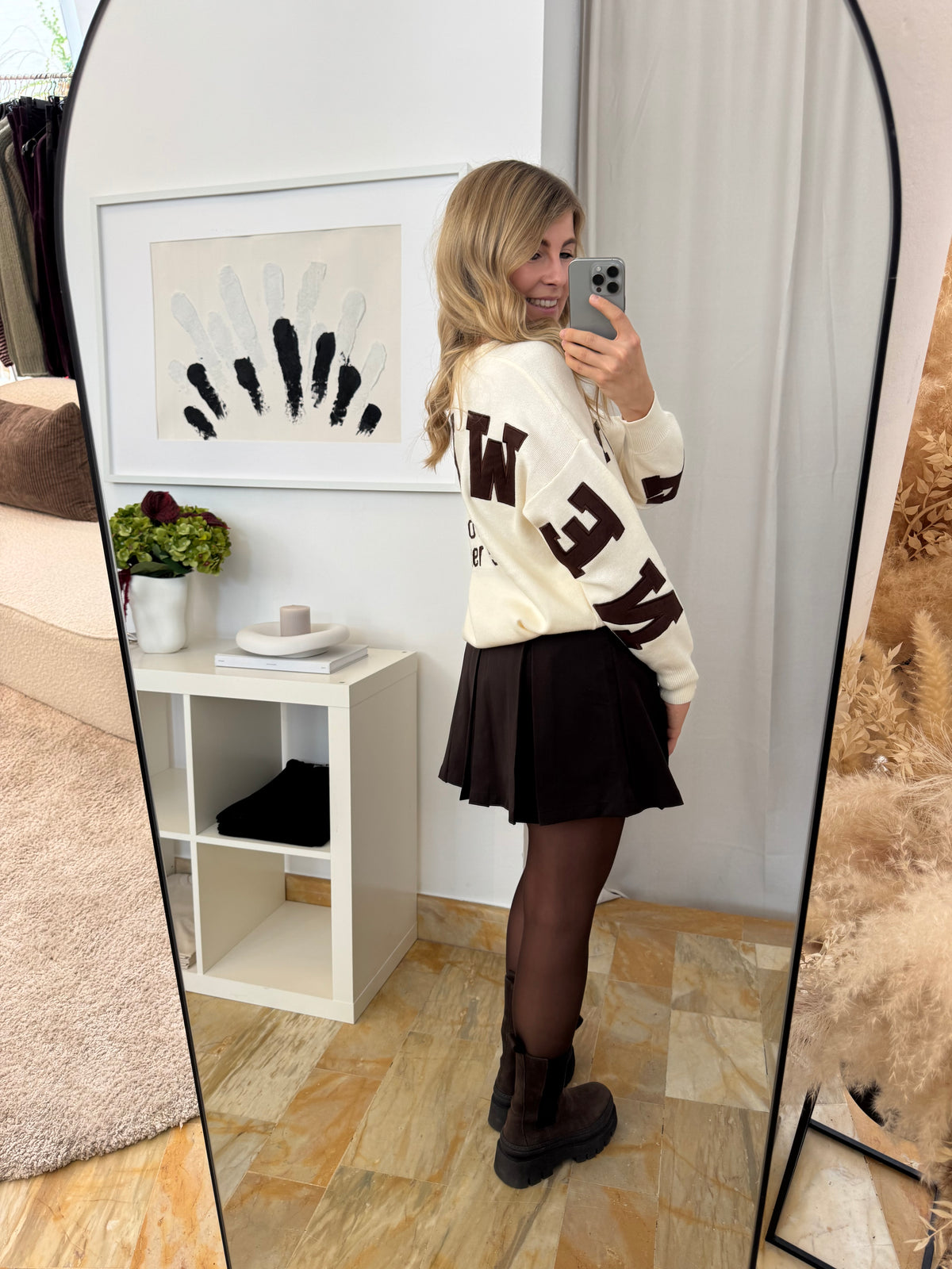 Vorbestellung: Sweater New York - beige
