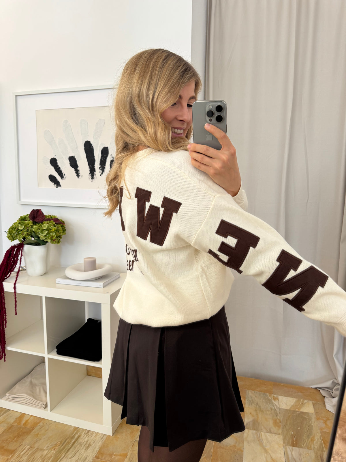 Vorbestellung: Sweater New York - beige