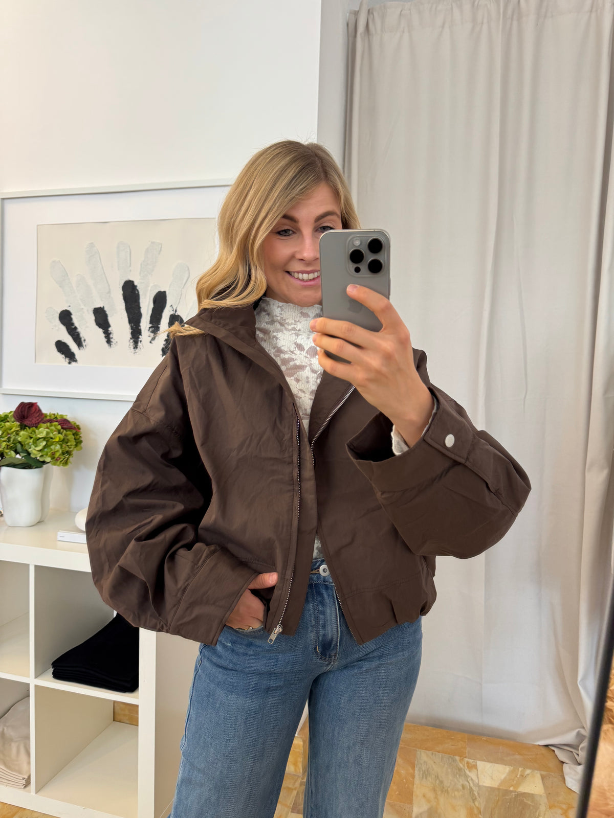 Windbreaker - braun