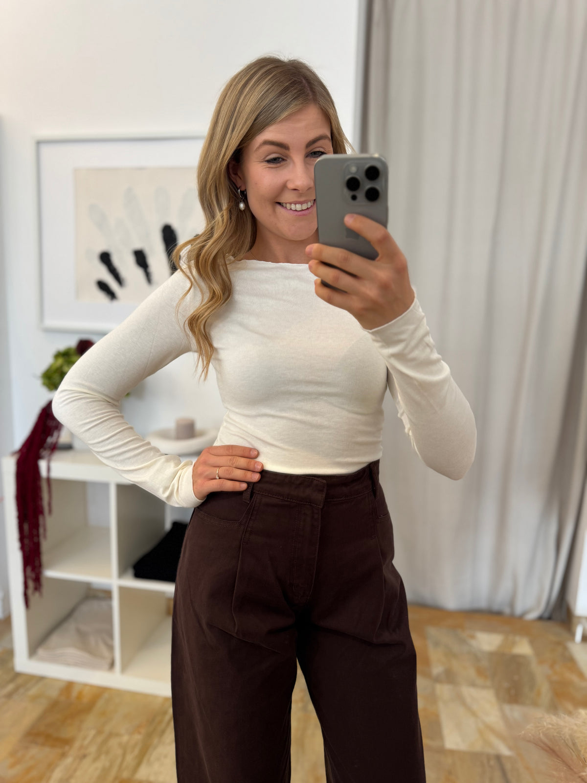 Longsleeve - cream