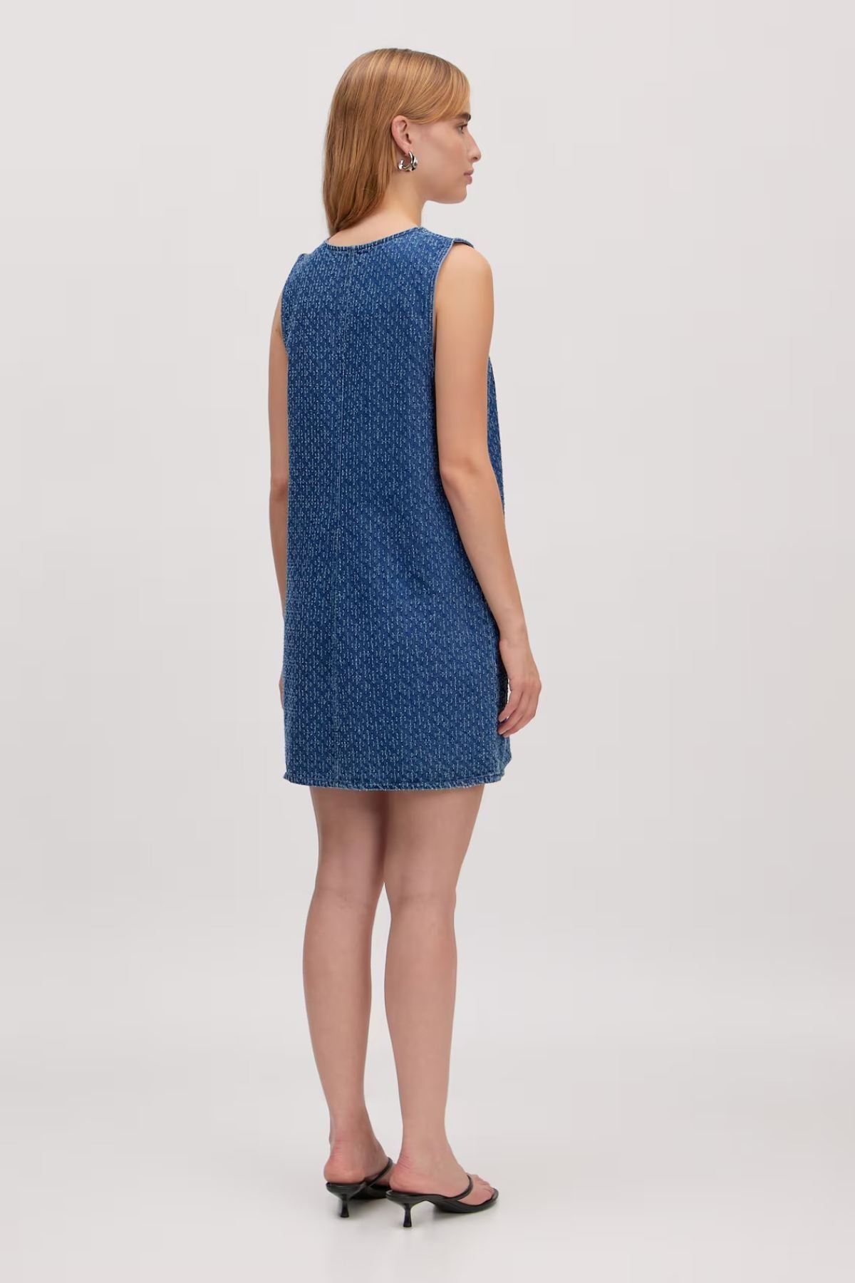 Kleid Xristina - Denim Tweed
