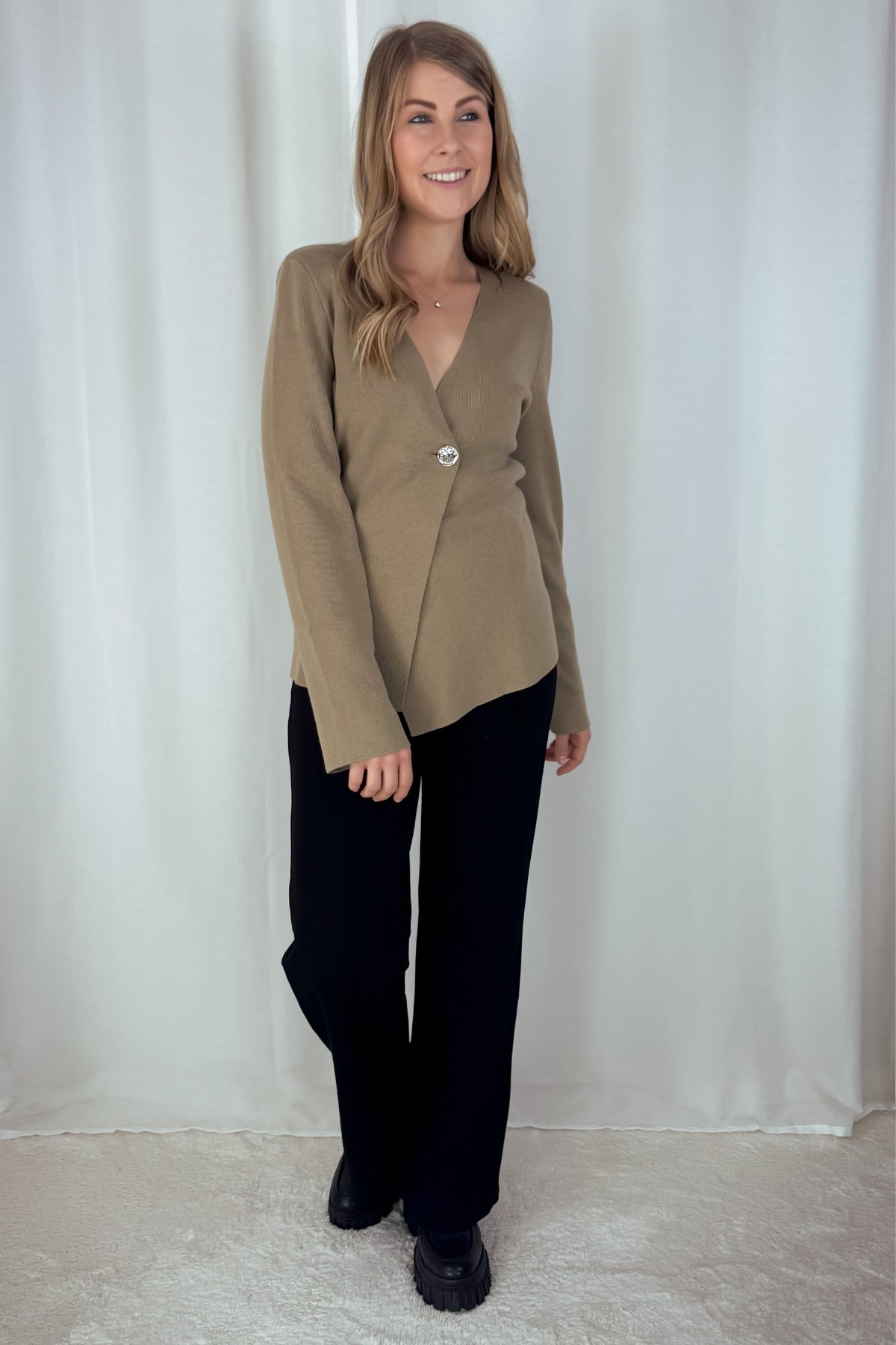 Strickjacke Idabella - beige