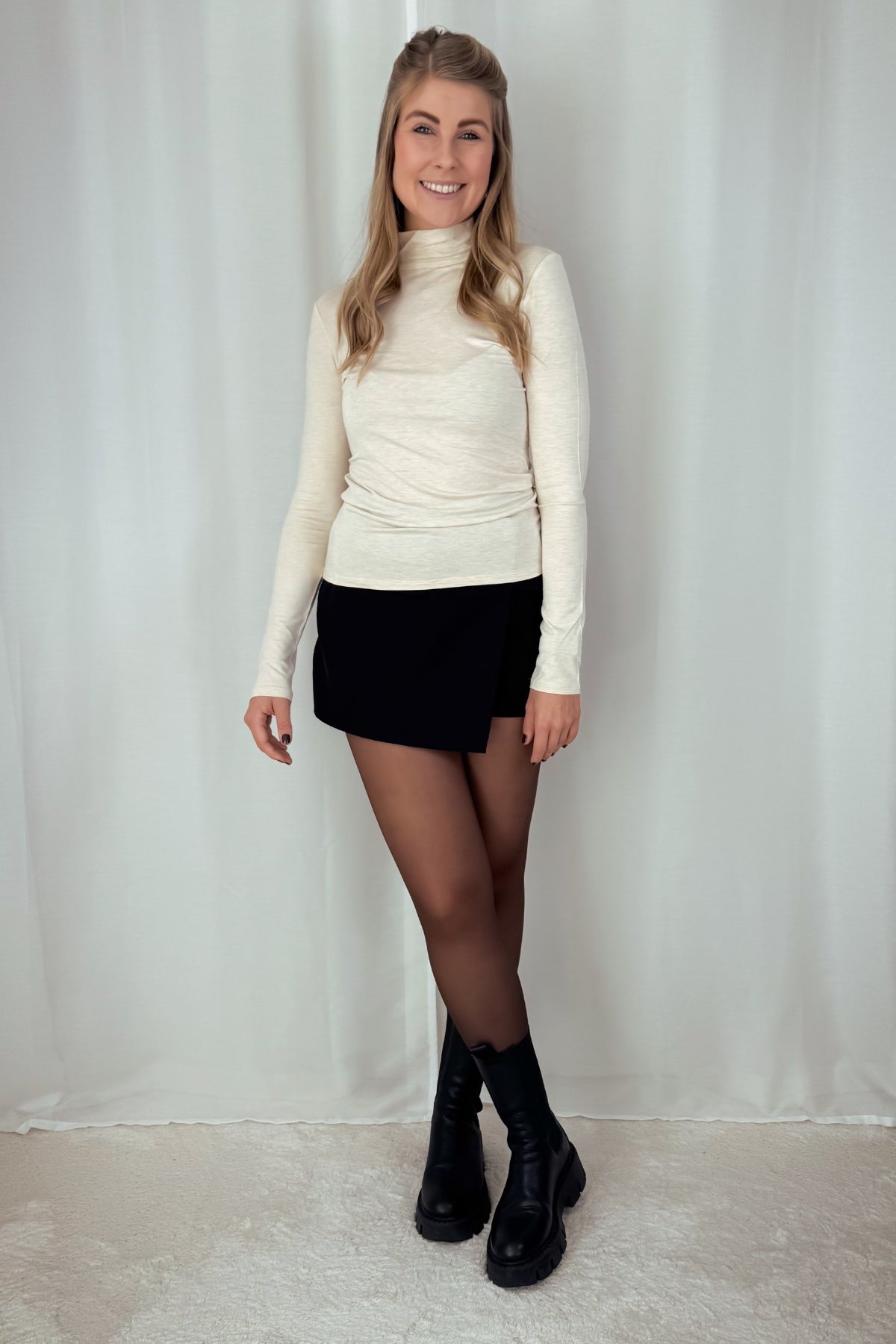 Longsleeve Cassandra mit Rollkragen