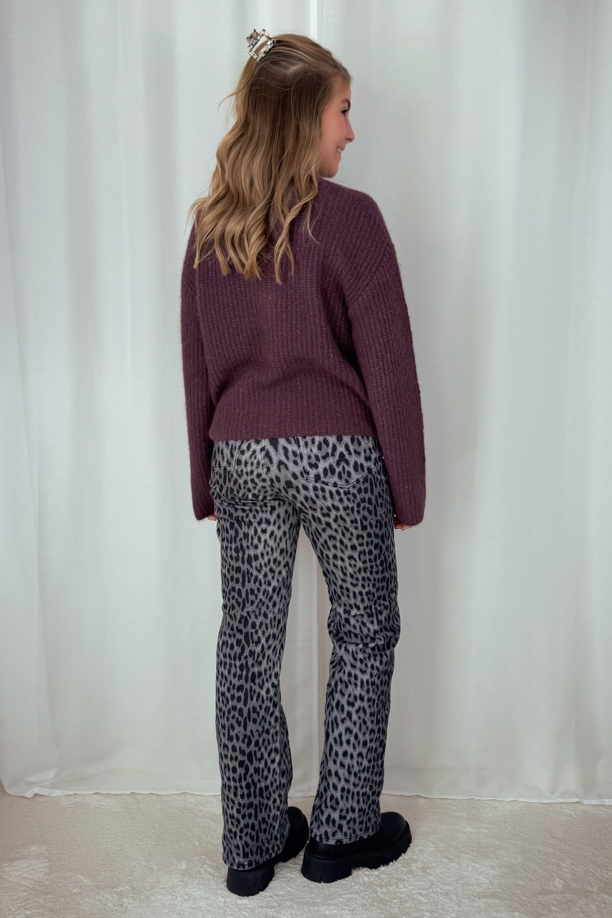 Cardigan Iliana Cardigan - burgunder