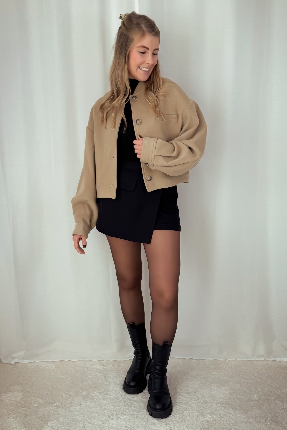 Jacke Valja - beige