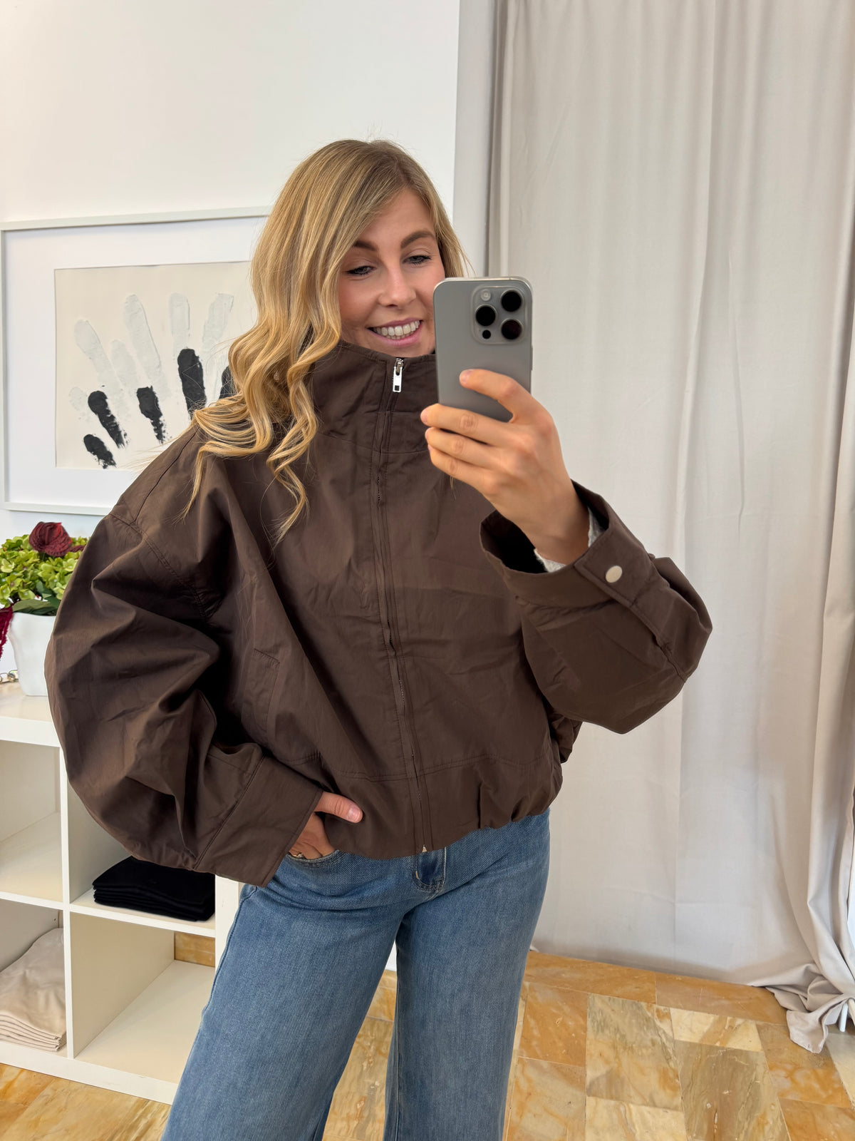Windbreaker - braun
