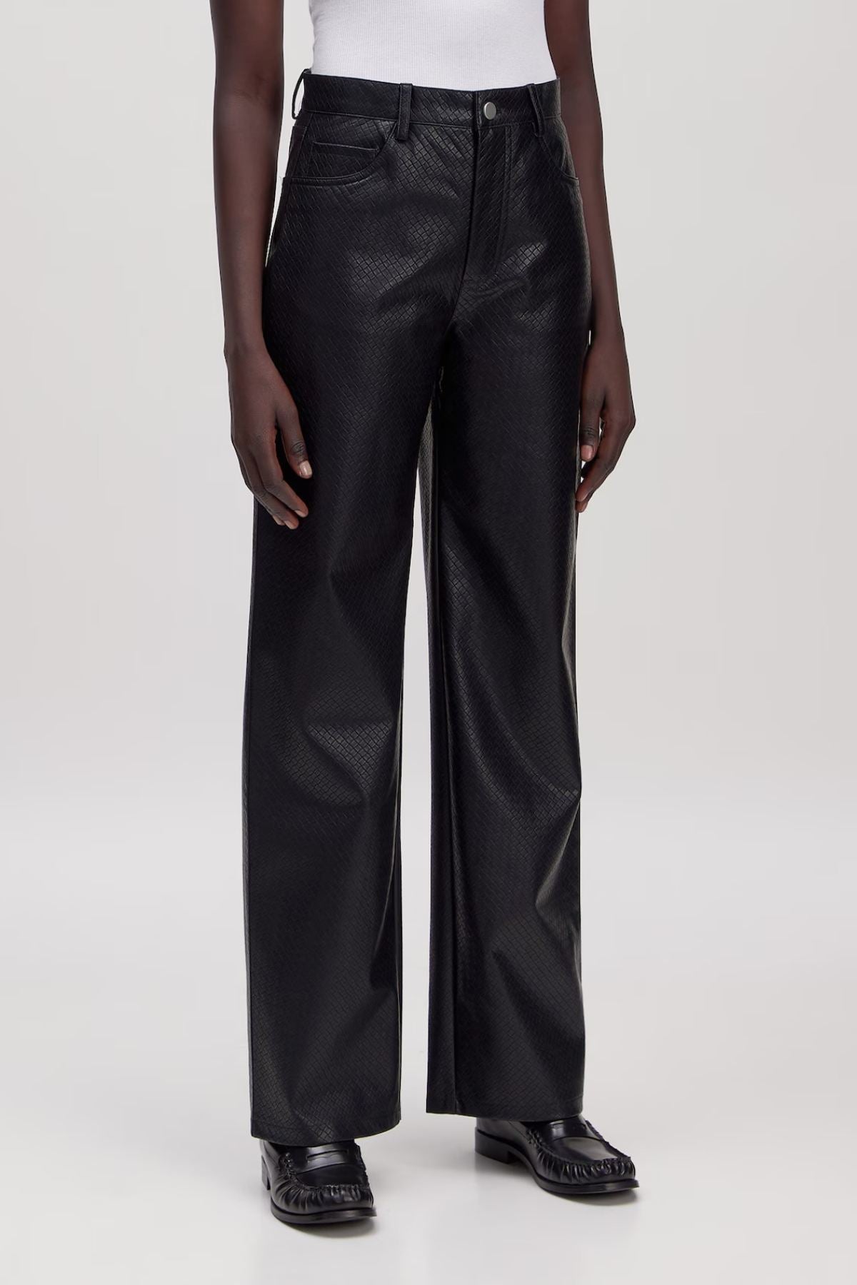 Lederhose Celina - schwarz