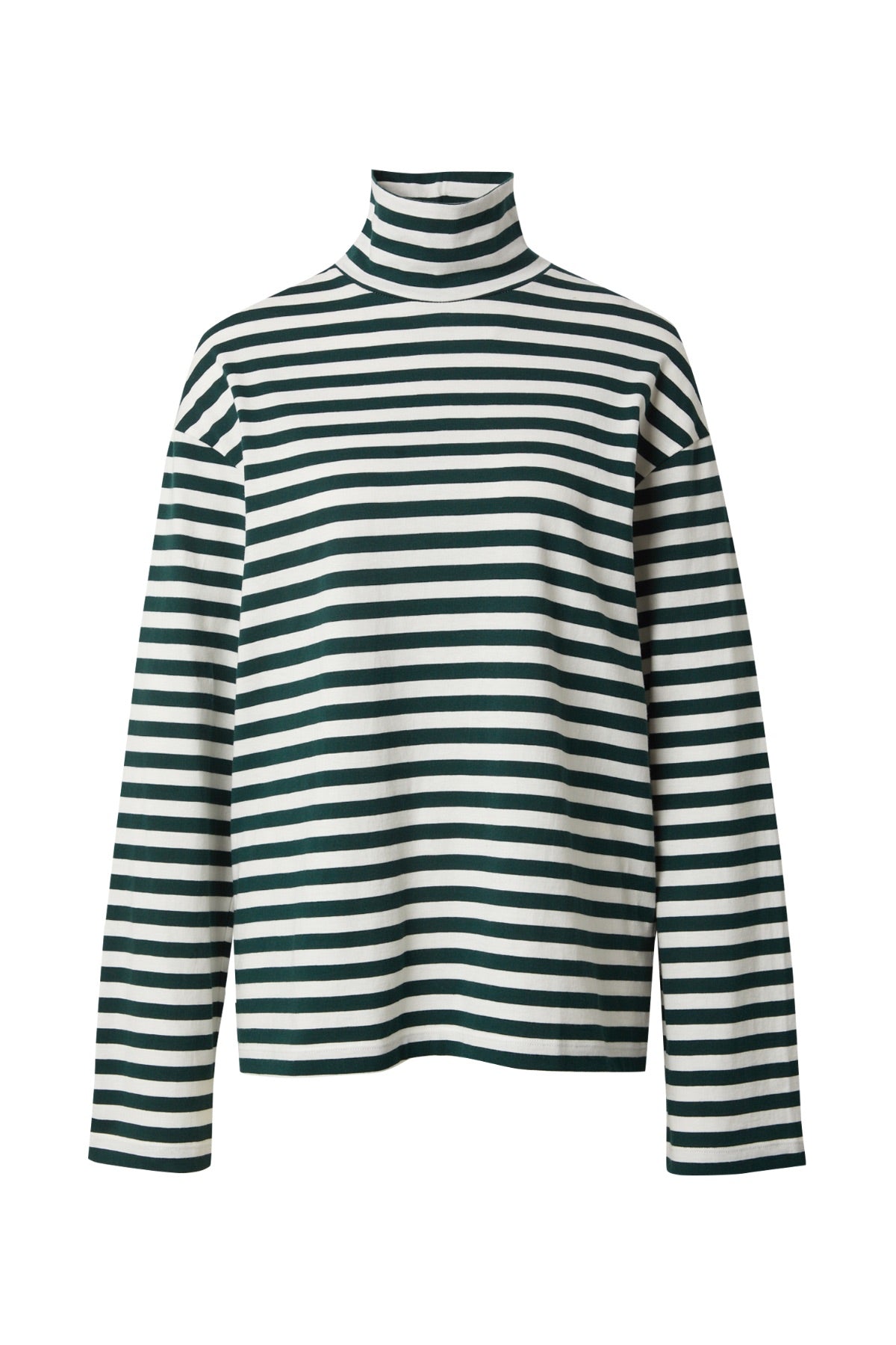 Longsleeve Kalena - grün gestreift