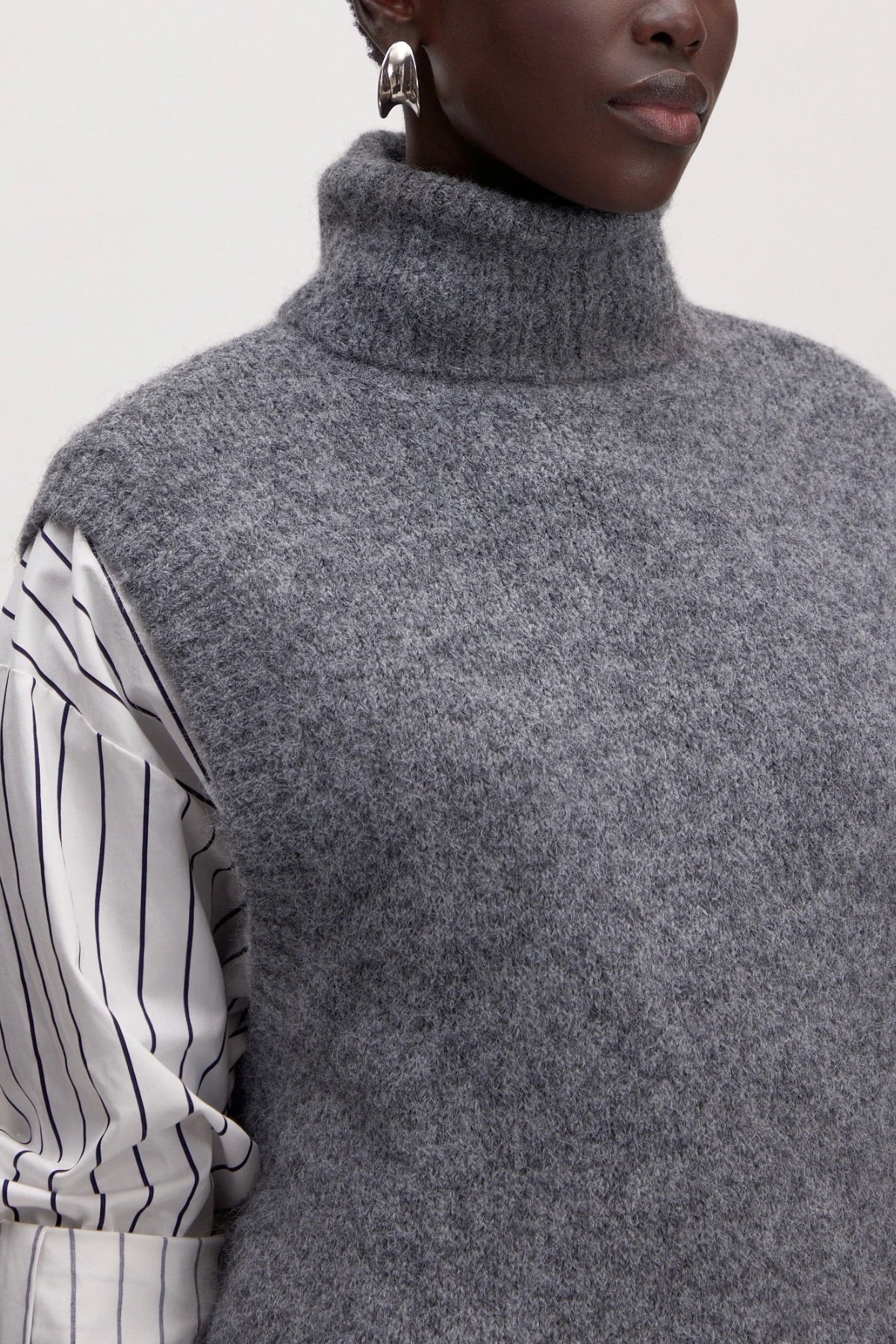 Pullunder Alba - grau