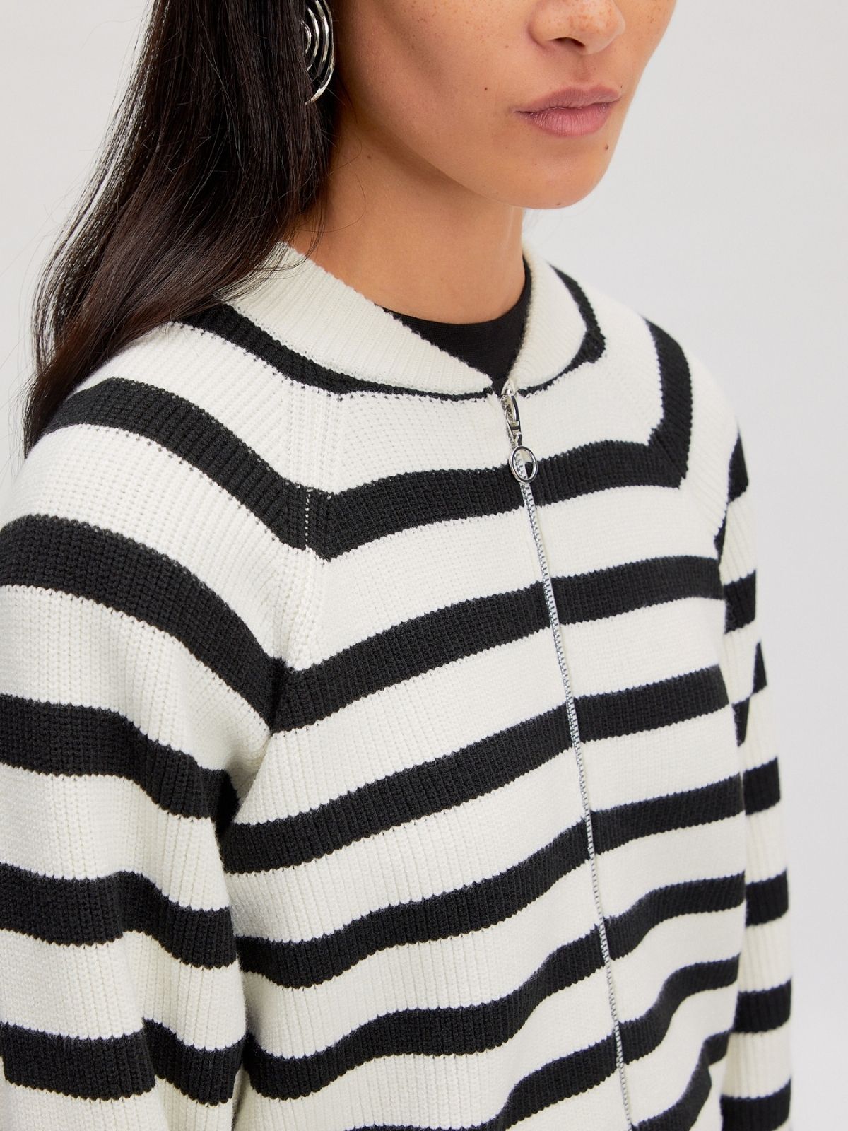 Cardigan Rani - gestreift