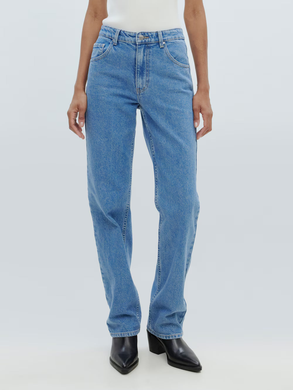 Jeans Rowan - straight - blau
